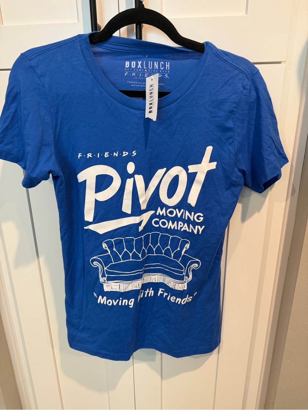 BoxLunch Women's Blue 'Pivot Moving Company' Graphic Tee